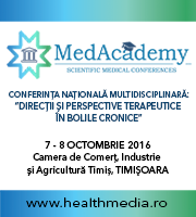 Conferința Interdisciplinară MedAcademy: „Direcții și perspective terapeutice în bolile cronice”