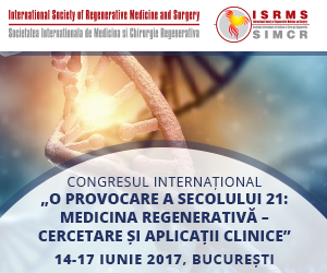 Congresul Internațional „O provocare a secolului 21: medicina regenerativă; cercetare și aplicații clinice”