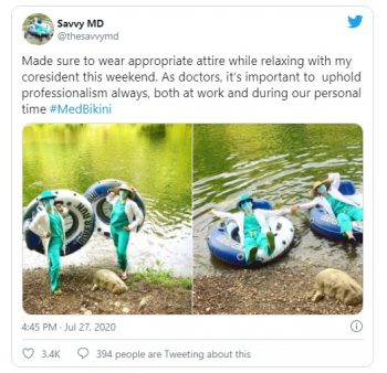 #MedBikini, mișcarea medicilor din social media