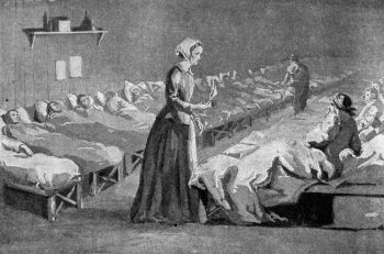Florence Nightingale sau „Doamna cu lampa”, femeia care a pus bazele asistenței medicale